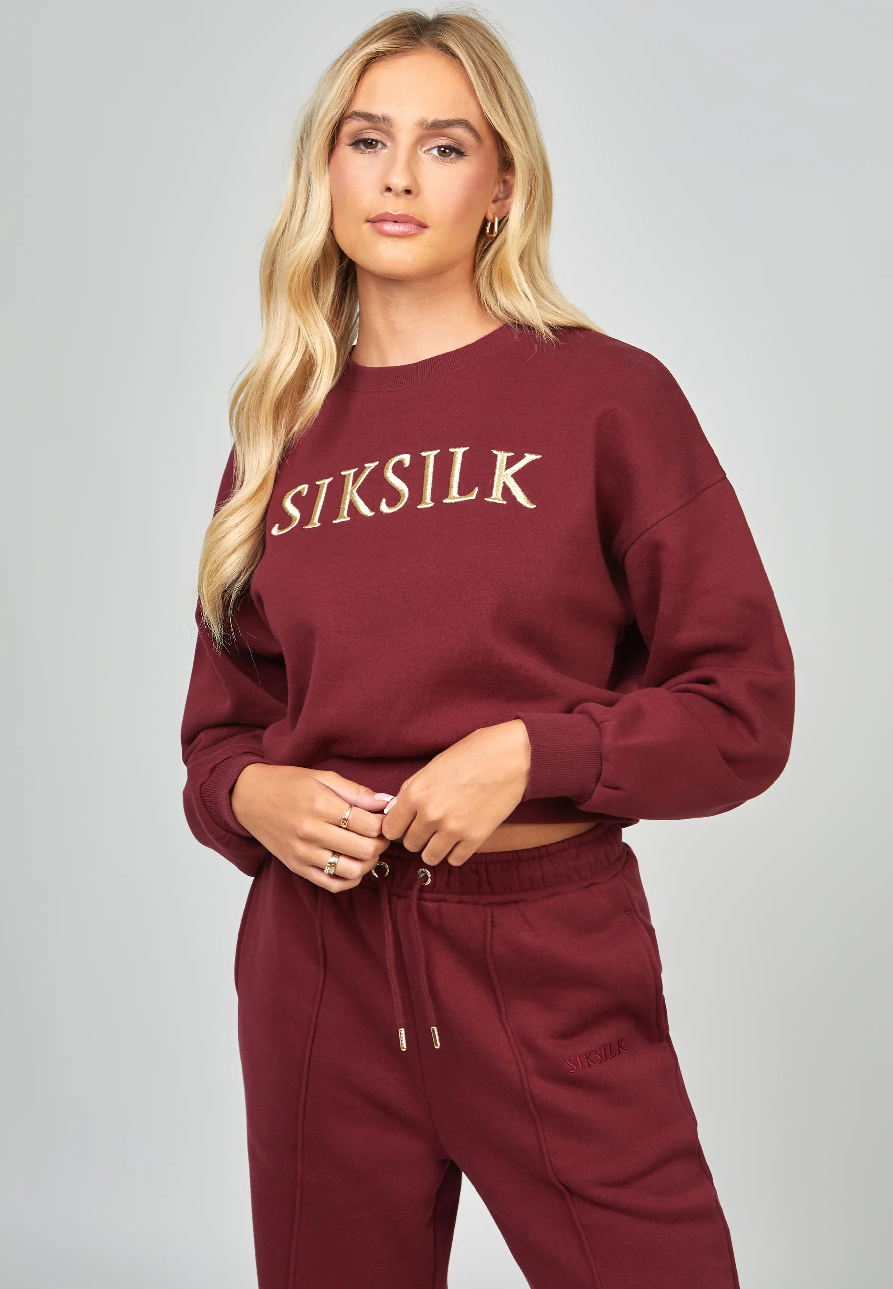 Sudadera SIKSILK CROP