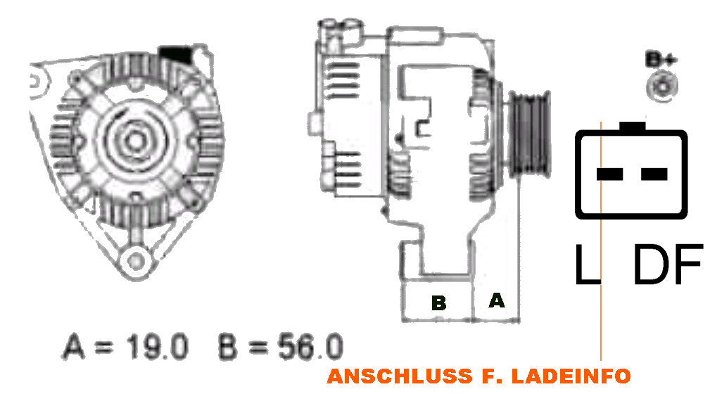 FRIESEN Lichtmaschine Citroën, Peugeot 9090172 - ATU