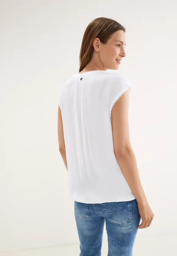 Street One Bluse in Crinkle Optik
