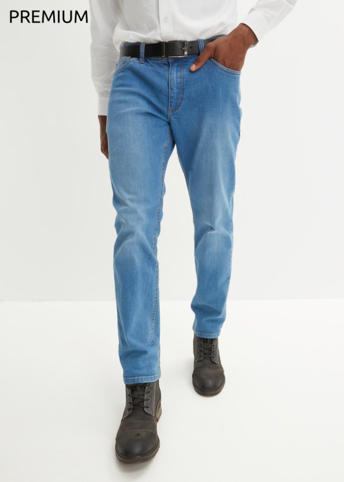 Essential Regular Fit Stretch-Jeans, Straight