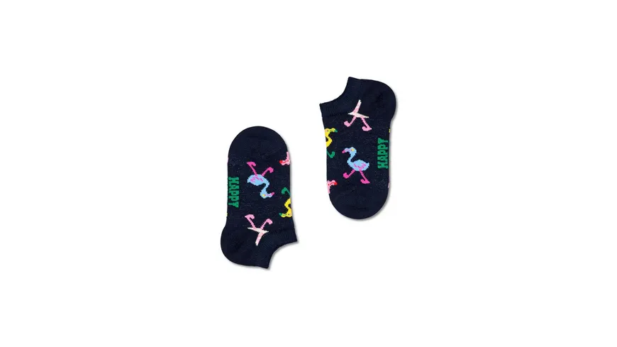 Happy Socks Kinder Sneaker Socken Animals 2er Pack Navy