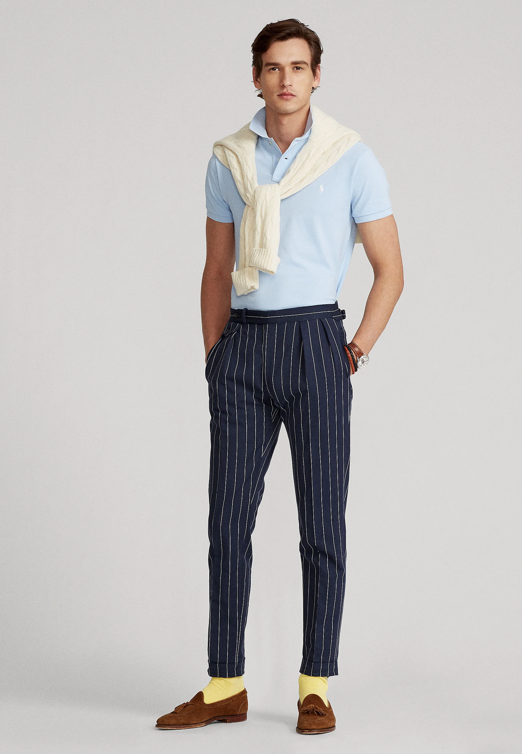 Polo Ralph Lauren SLIM FIT MESH SHIRT - Polo