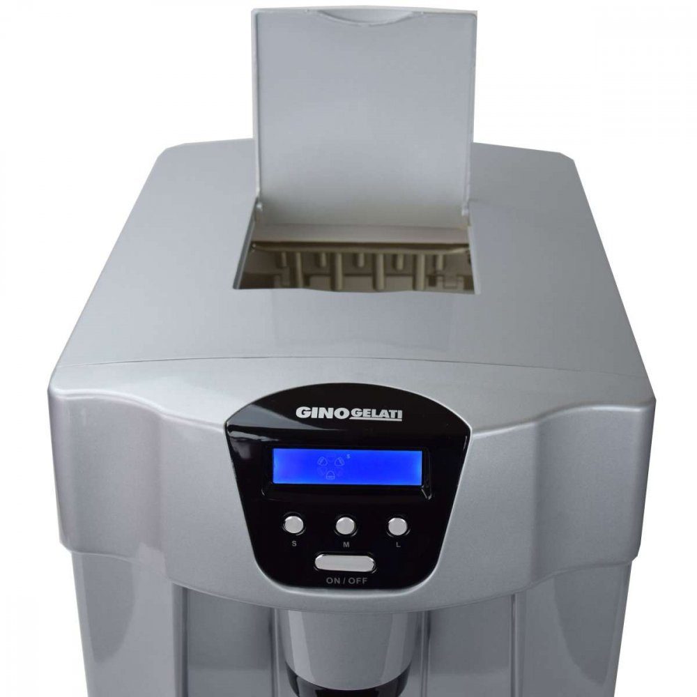 Syntrox Elektrischer Eiswürfelbereiter Digitaler Eiswürfelbereiter Eiswürfelmaschine mit Spender
