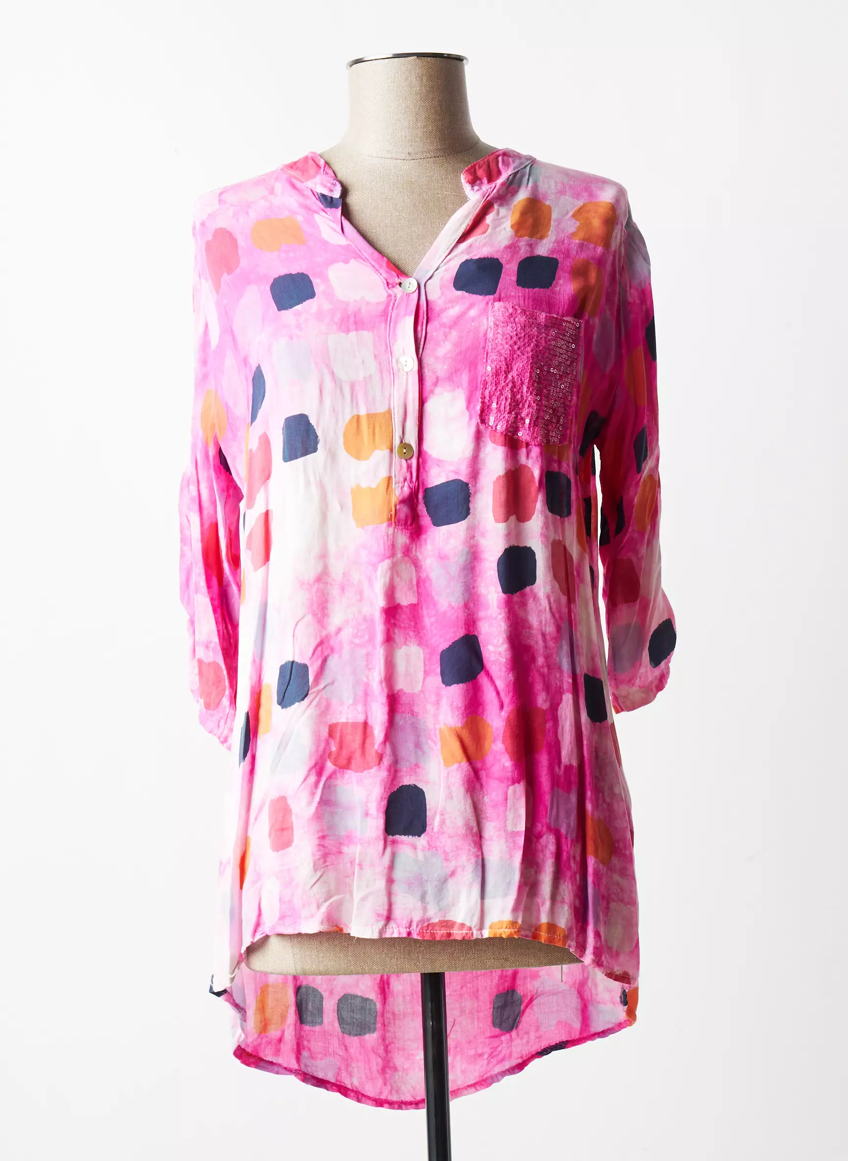Quattro Blouses Femme couleur rose
