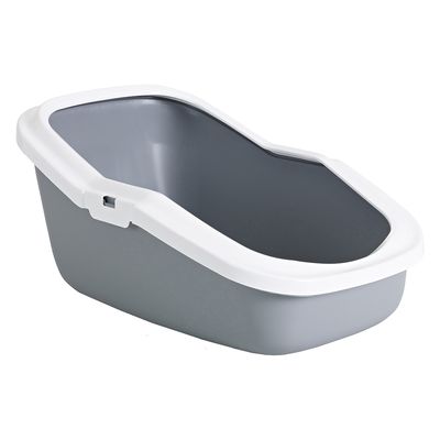 Savic Katzentoilette Aseo mit hohem Rand