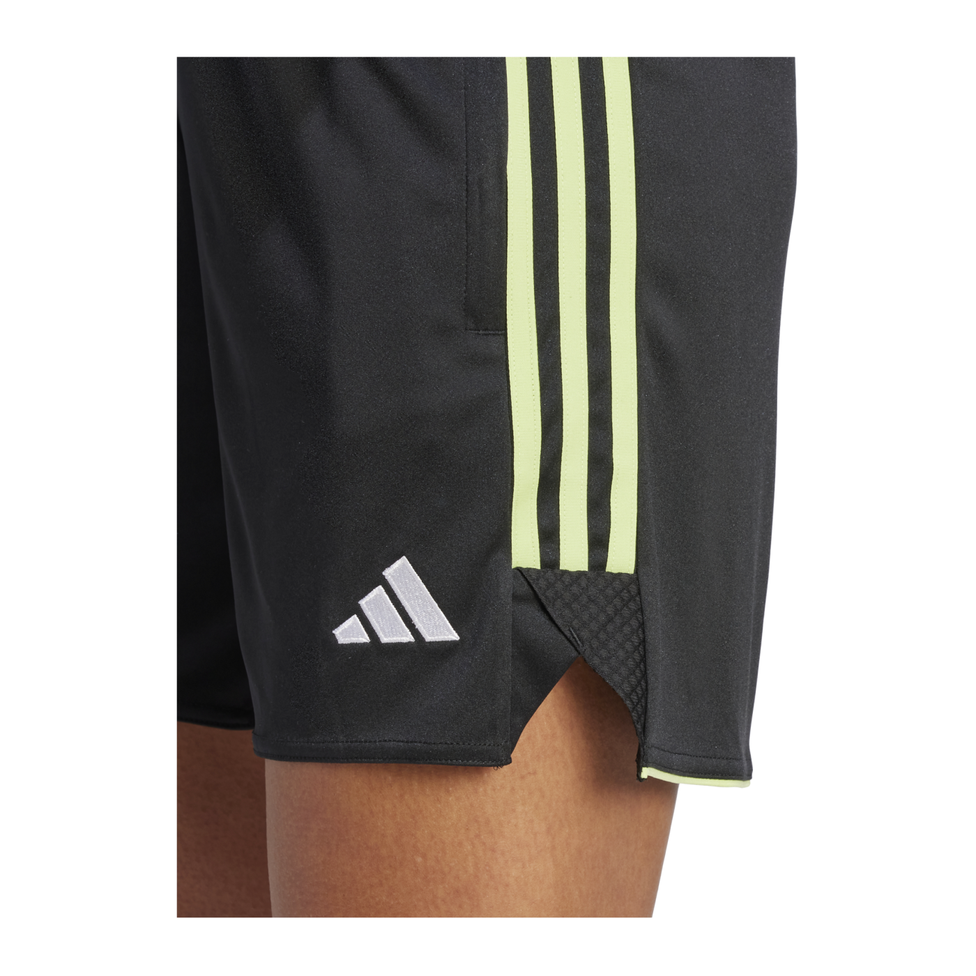 adidas Tiro League Trainingsshort Damen lang Schwarz Grün
