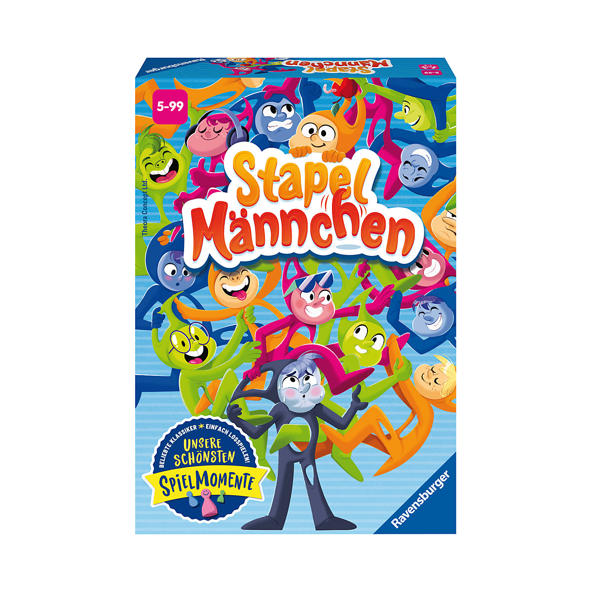 Ravensburger 20854 Stapelmännchen -  Geschicklichkeitsspiel für 1-4 Spieler ab 5 Jahren