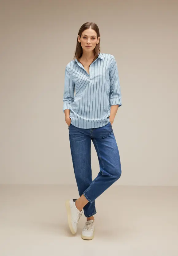 Street One Longbluse mit Streifen
