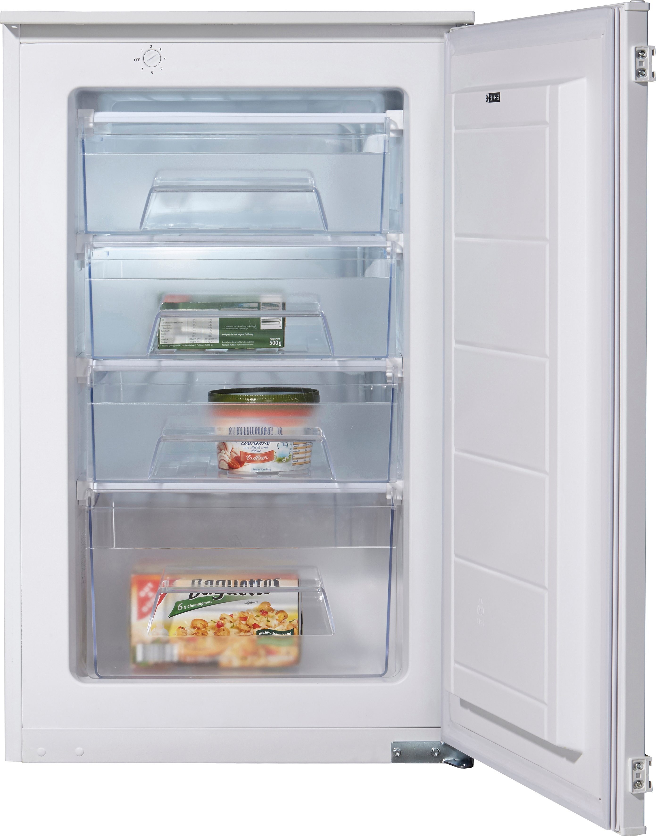 Amica Einbaugefrierschrank EGS 16163, 88,0 cm hoch, 54,0 cm breit, 85 cm hoch