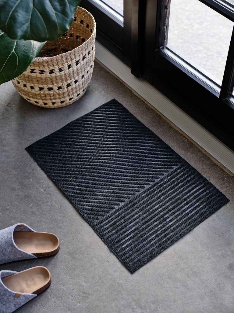 Tapete de entrada BREIULL BREIULL 40x60x0,4 cinza escuro