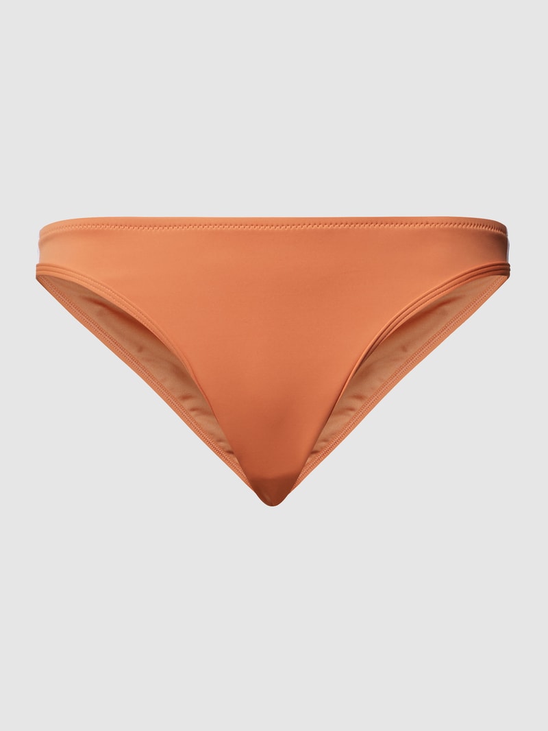 Bikini-Slip mit Logostreifen in orange