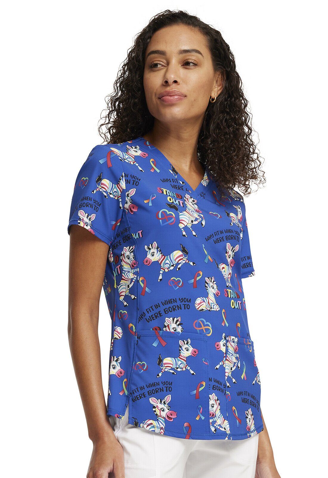 Cherokee Funktionsbluse Bunt bedruckter Damen Kasack 