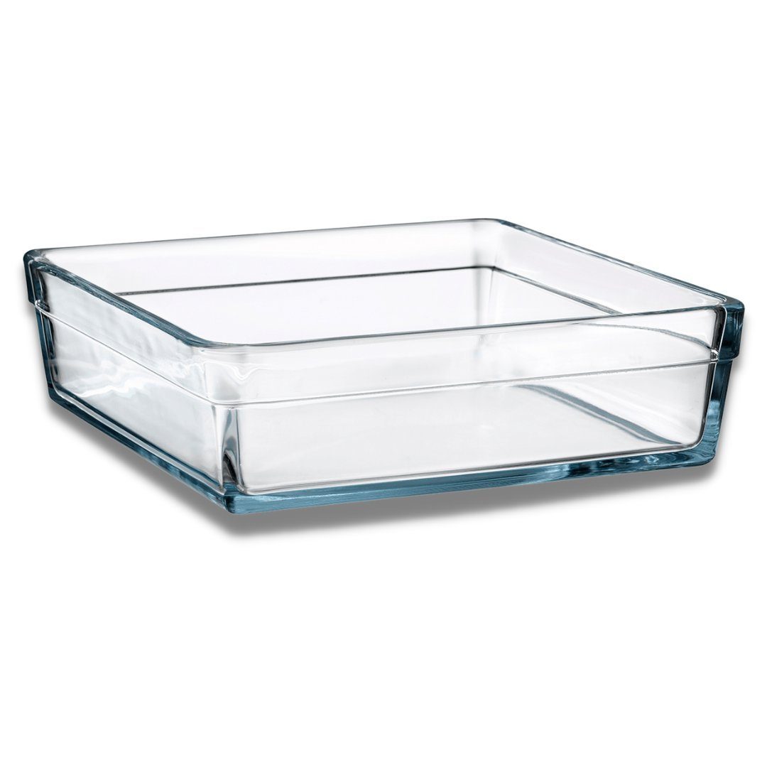 Pasabahce Auflaufform Premium Borcam 2400 - 4100 ml, Glas, (1-St), Spülmaschine, Mikrowelle, Backofen geeignet