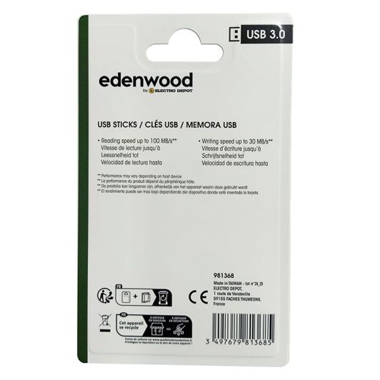 EDENWOOD x3 pamięci USB 32GB