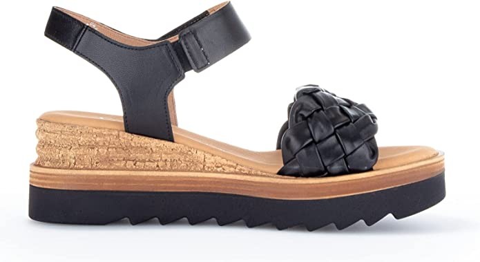 GABOR Klassische Sandalen schwarz