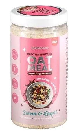 Supersonic Sweet & Legal Protein Instant Zobena Kaša Čokolada-Brusnica 660g
