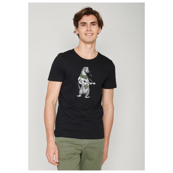 GreenBomb - Animal Otter Guitar (Spice) - T-Shirt