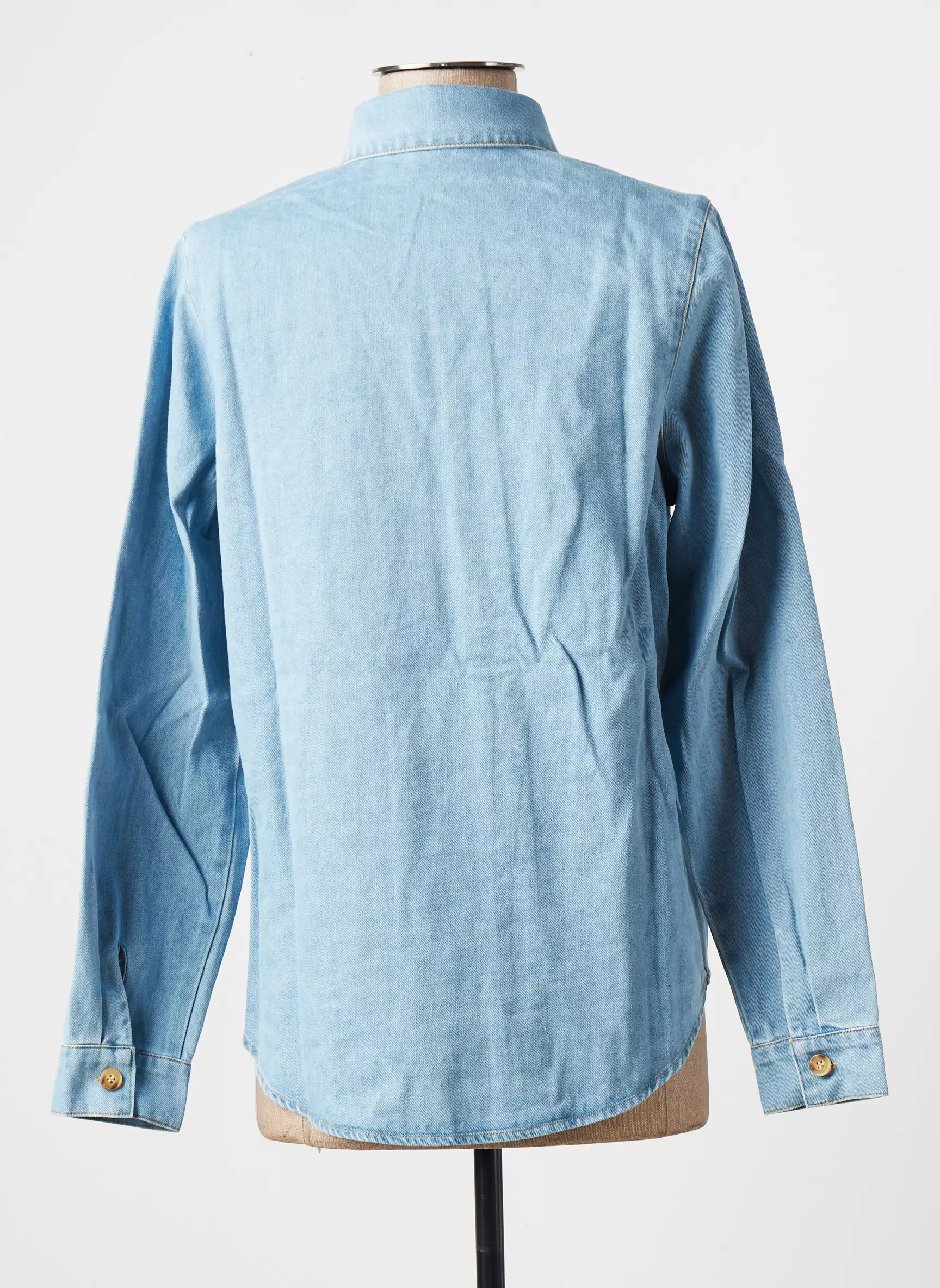 Daphnea Chemisiers Femme couleur bleu