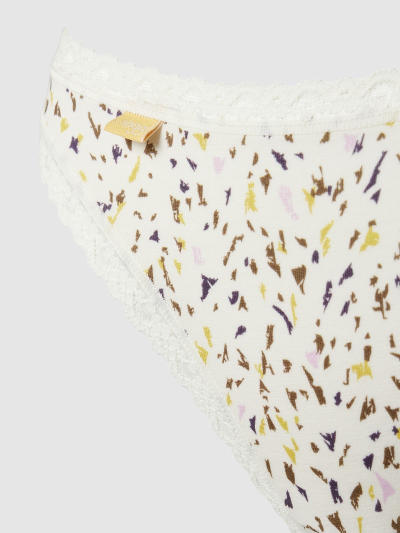Slip mit Muschelsaum in lavendel