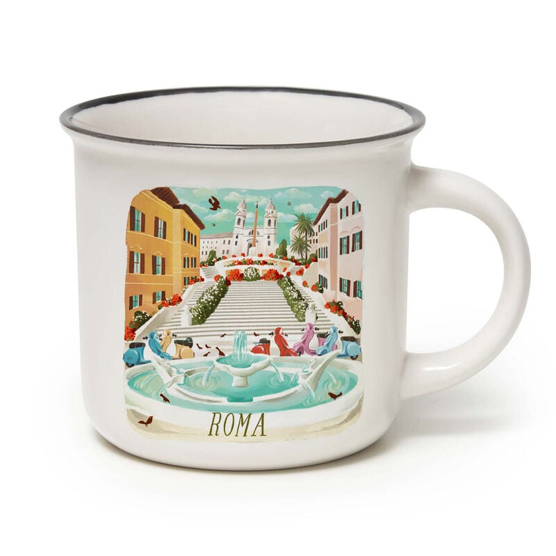Porcelánový hrnček - Cup-Puccino - Kolekcia svetových miest