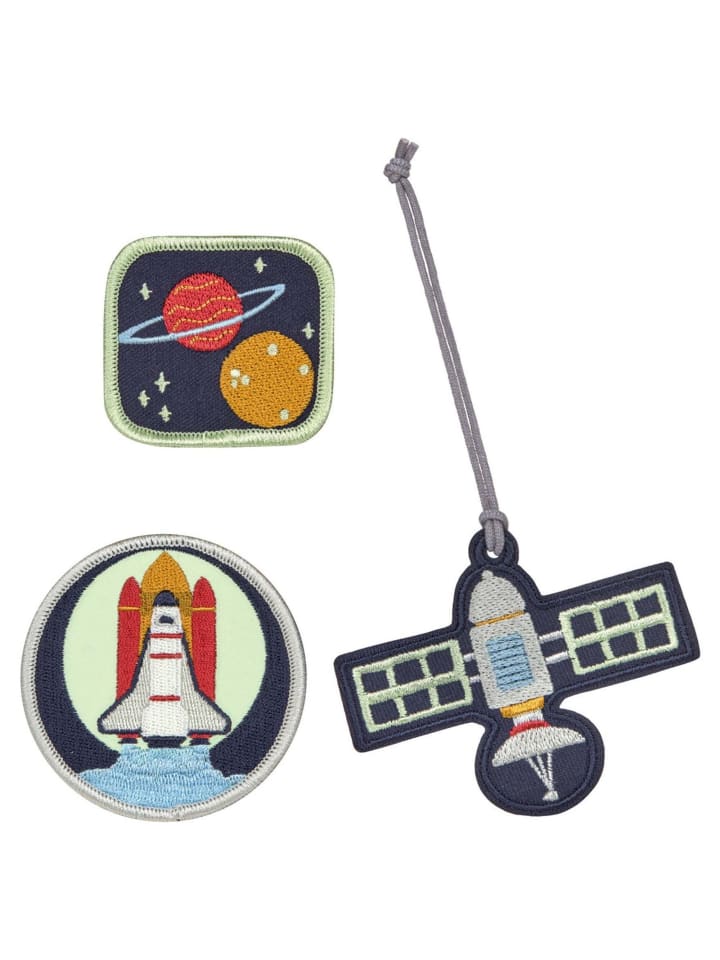 Lässig Zubehör School Patches Set - Anhänger/Patches (Flower) in Space günstig kaufen onesize