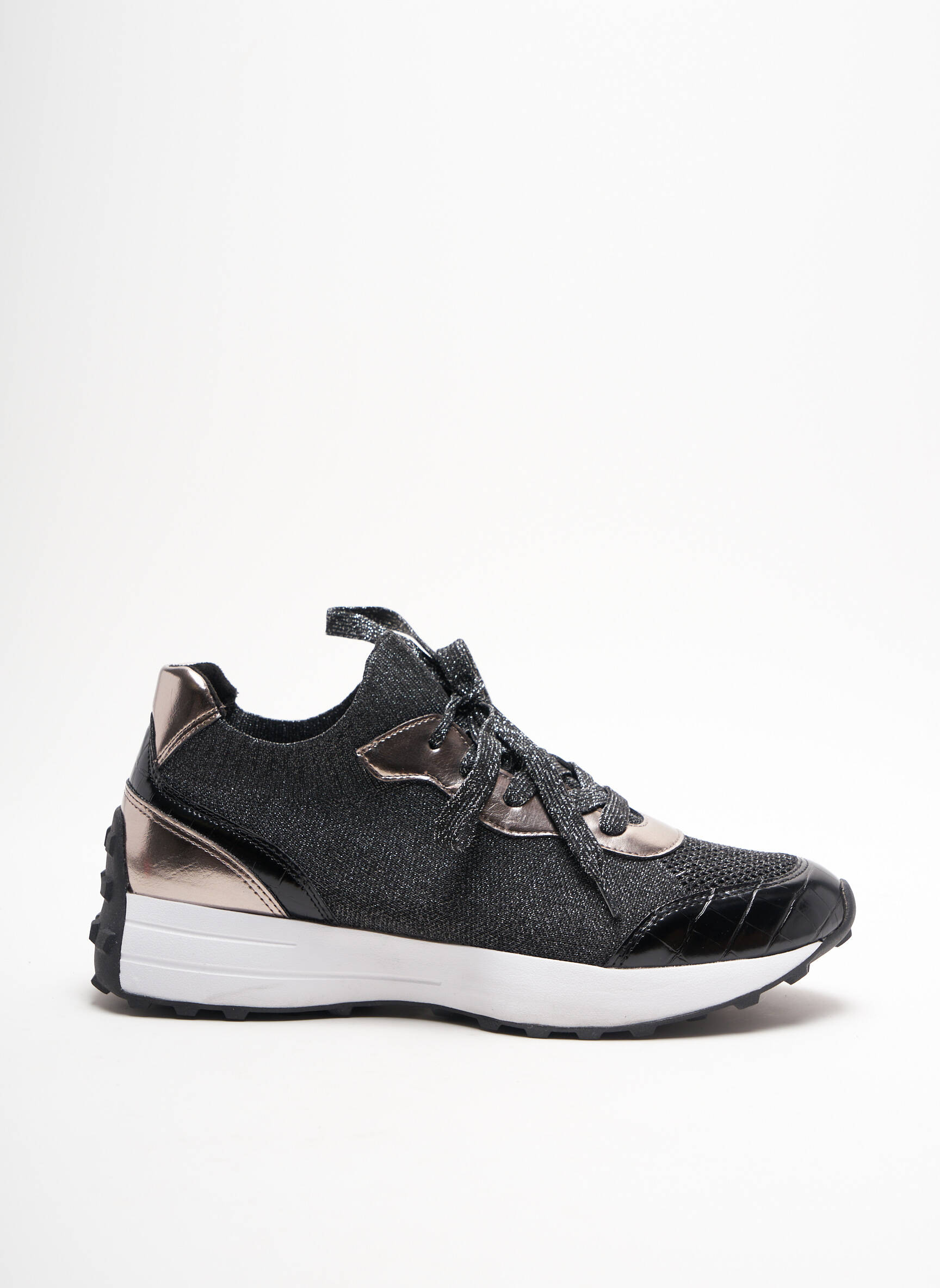 Reqins Baskets Femme couleur noir
