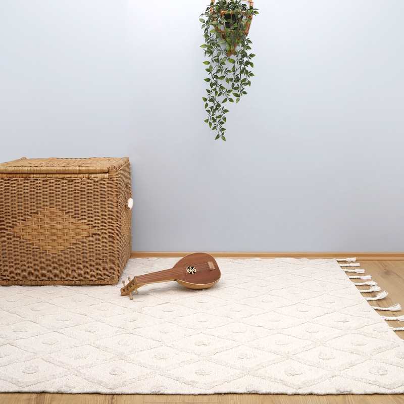 Tapis écru 120x170cm ORLANDO