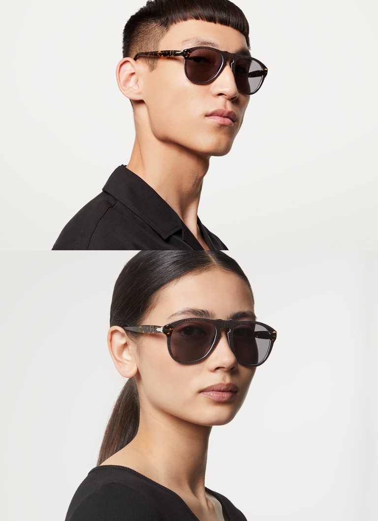 Persol PERSOL *PO0649 54 Szary Szary Mieszany