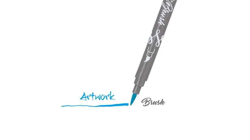 ONLINE Calligraphy Brush Pen & Double Tip