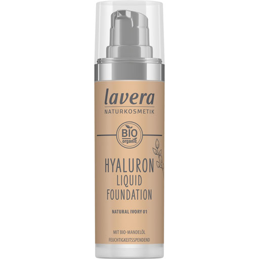 LAVERA Hyaluron Liquid Foundation 01 natural ivory  30 ml  Flaschen
