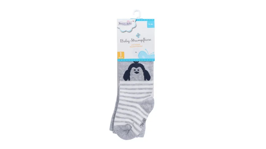 Beauty Baby Strumpfhose Motiv Pinguin 74-80