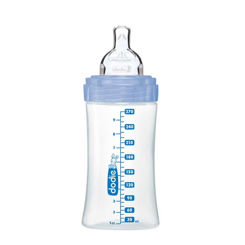 Lot de 2 biberons 0-6 mois anti colique 270 ml mer Dodie