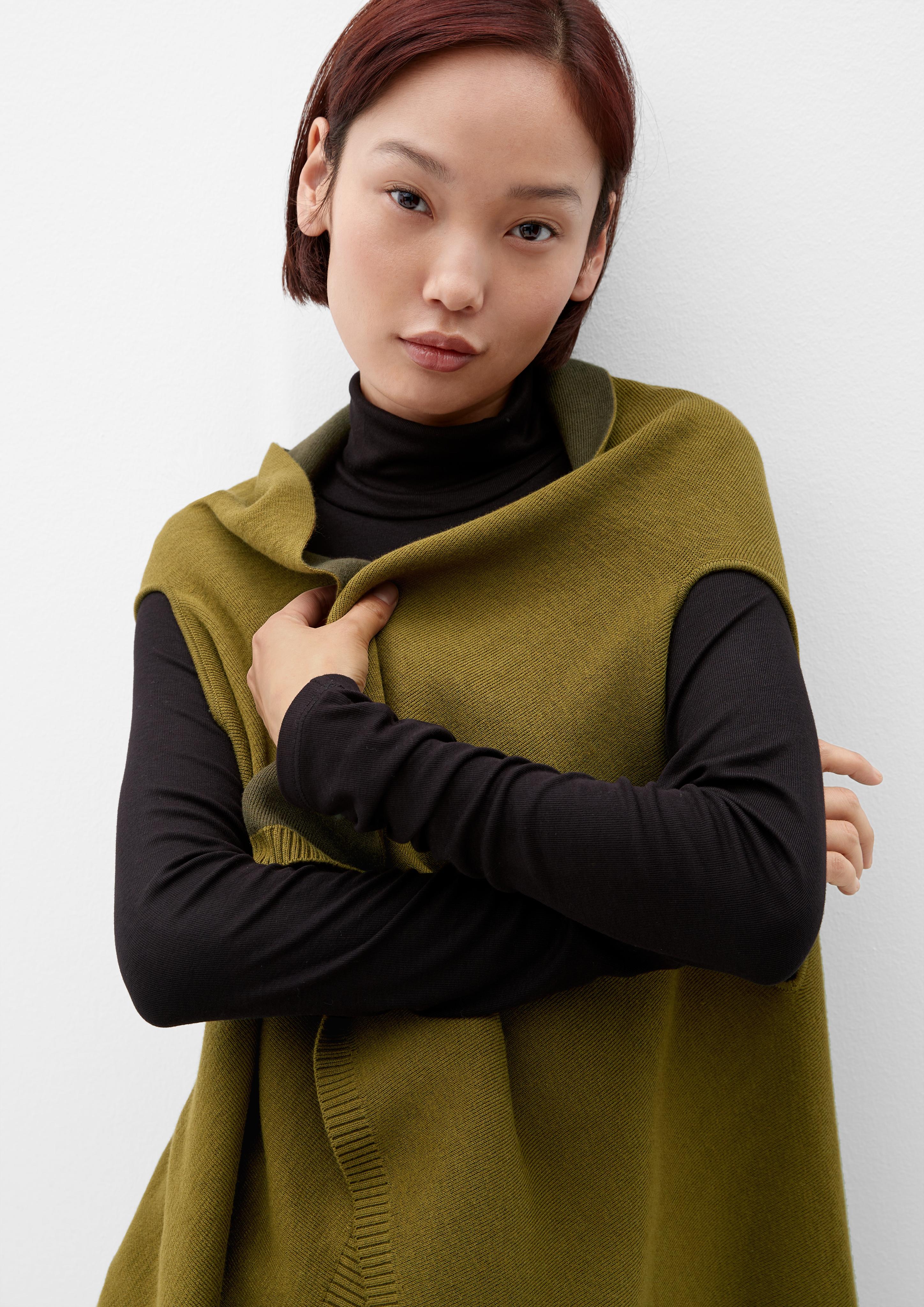 Poncho aus Viskosemix  2121426-7734