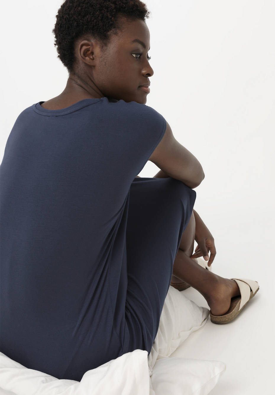 Kurzarm Nachthemd aus Tencel™Modal