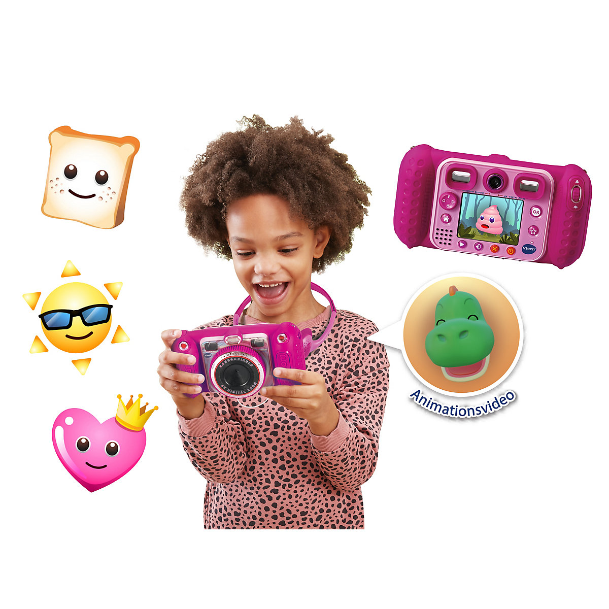 KidiZoom Duo Pro pink inkl. Tragetasche pink
