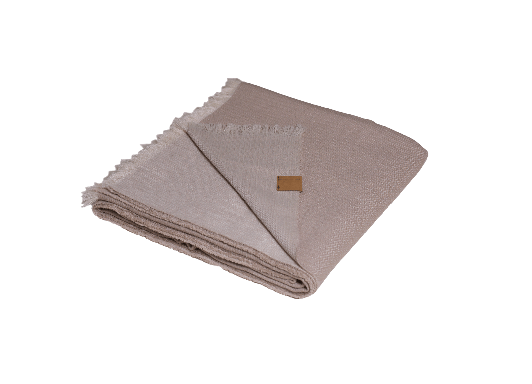 Chill-Dept. - Eastown-Wolle & Recycelt-Baumwolle Beige Plaid