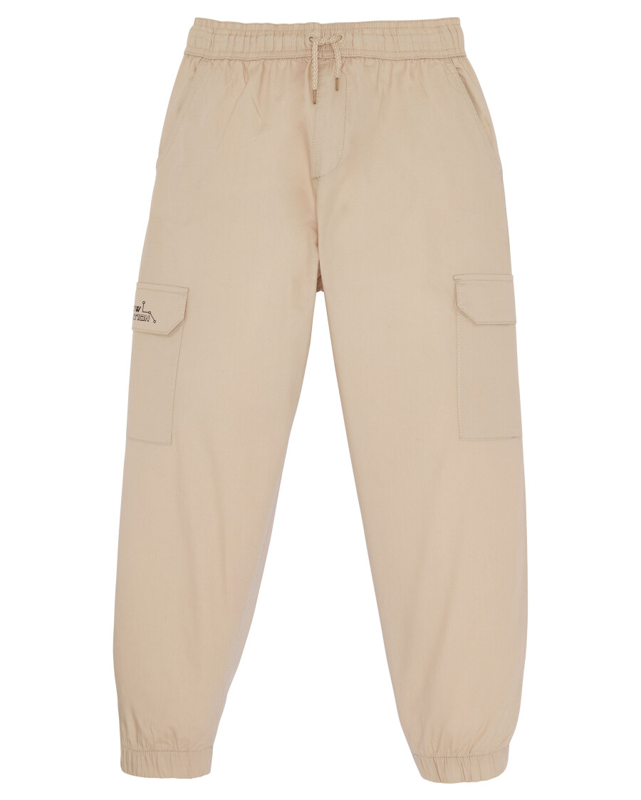 Hellbraune Cargohose
