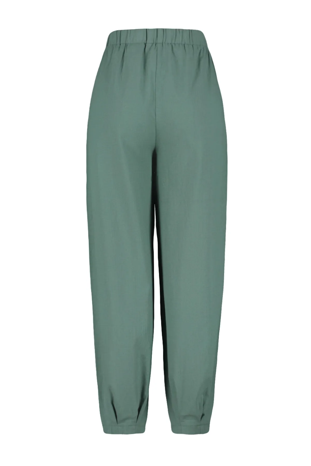 Trendyol Collection  Khakifarbene, gewebte Hose aus 100 % Baumwolle TBESS23PL00015