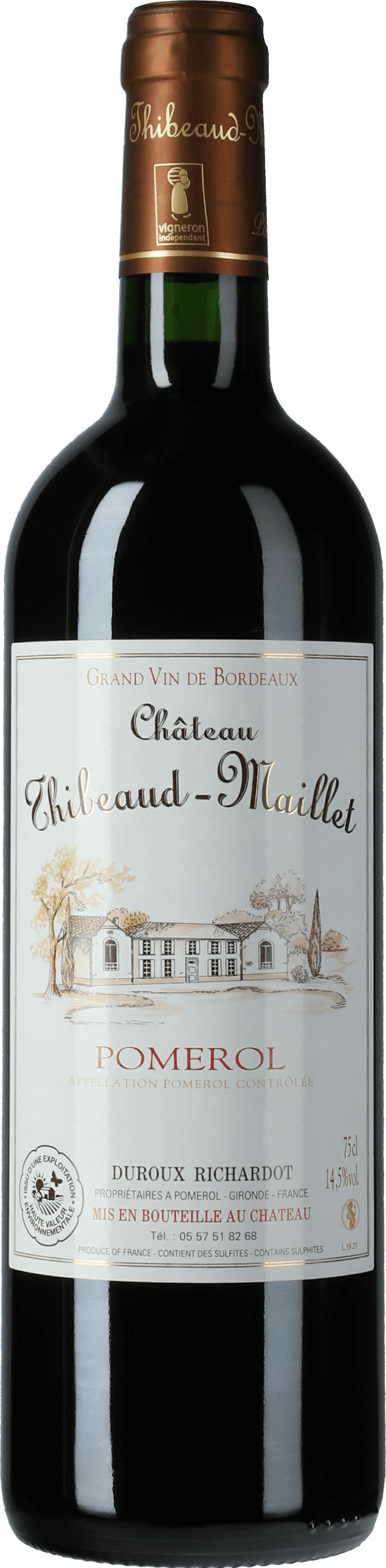 Chateau Thibeaud - Maillet 2019