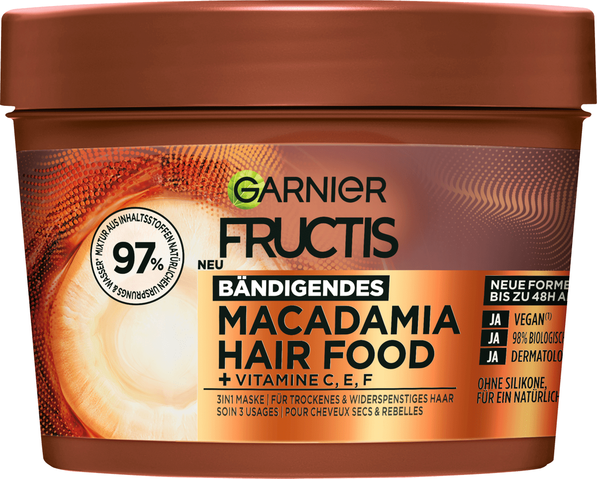 Haarkur Macadamia Hair Food 3in1 Maske, 400 ml