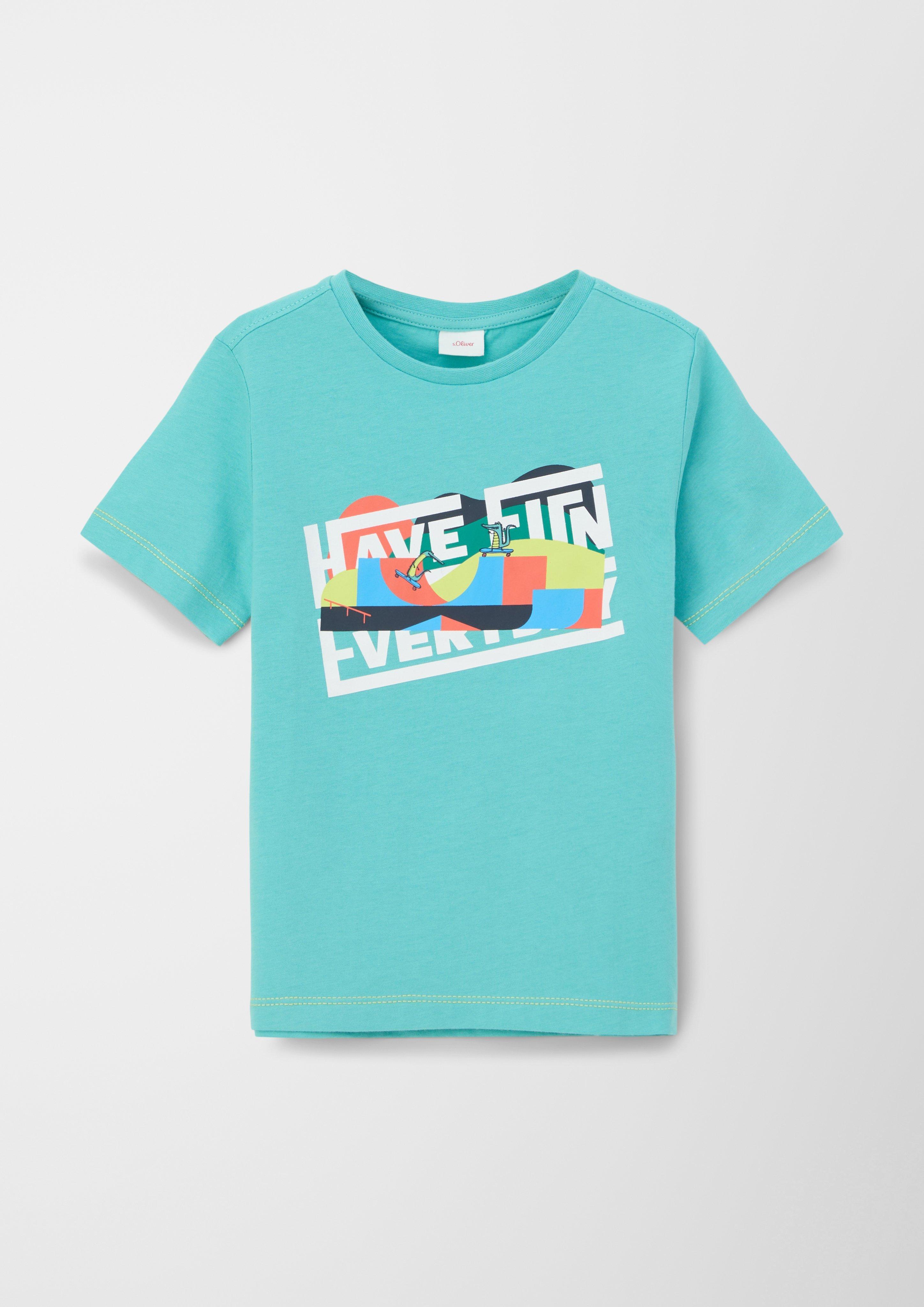 T-Shirt mit Print  2130640-6632