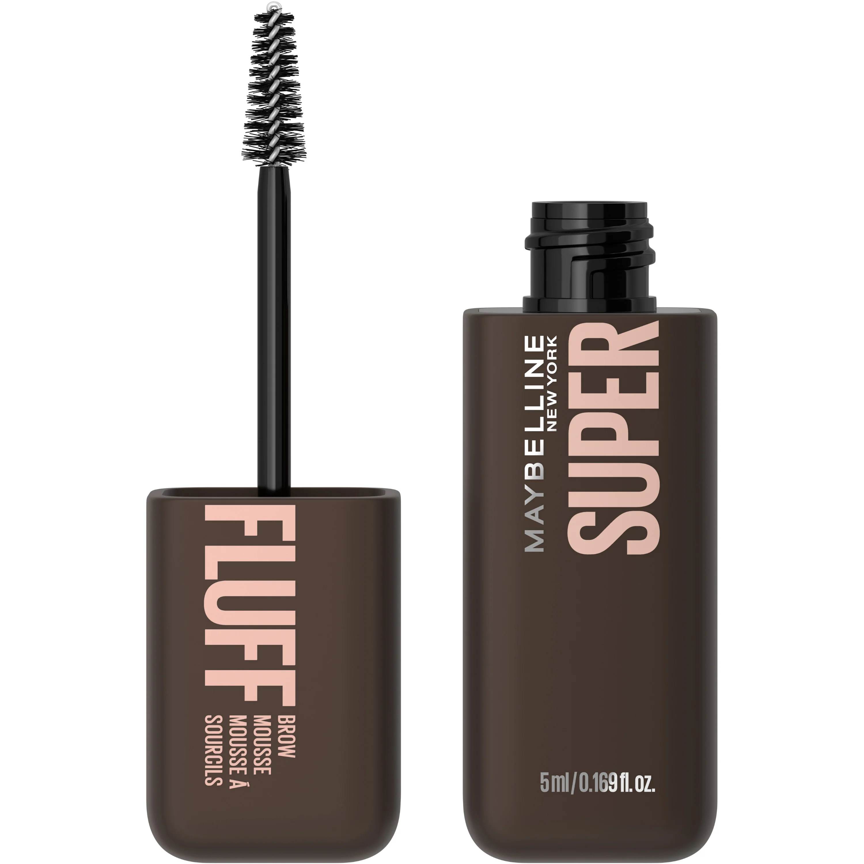 Superfluff Eyes Mousse maskara na obočie - gélová maskara a maskara na obočie