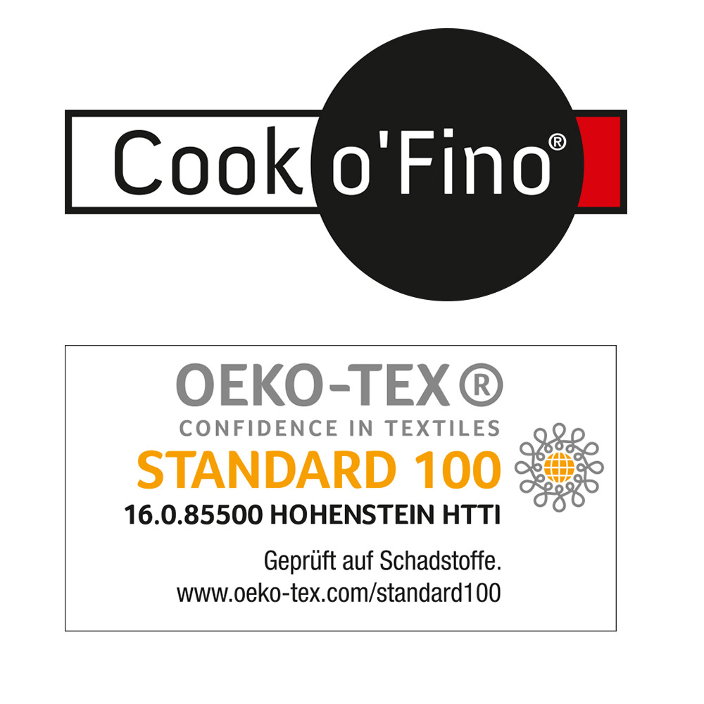 Cook O´Fino Küchenschürze - Painted Arrows Black