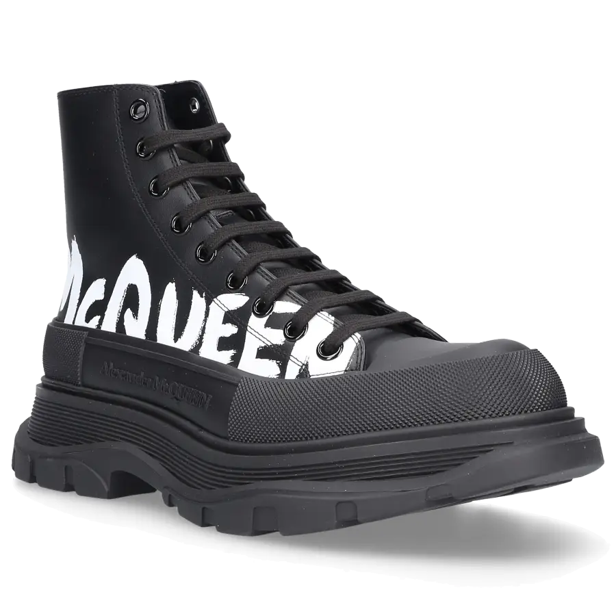 Alexander McQueen - Stiefel JOEY Nappaleder - schwarz