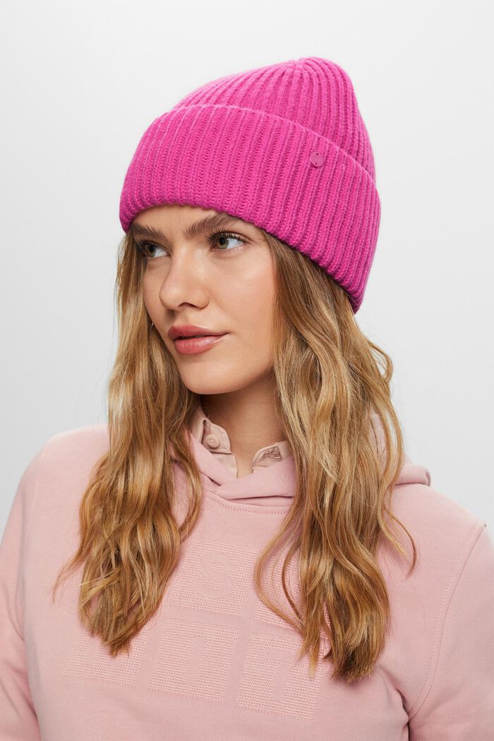 Rippstrick-Beanie