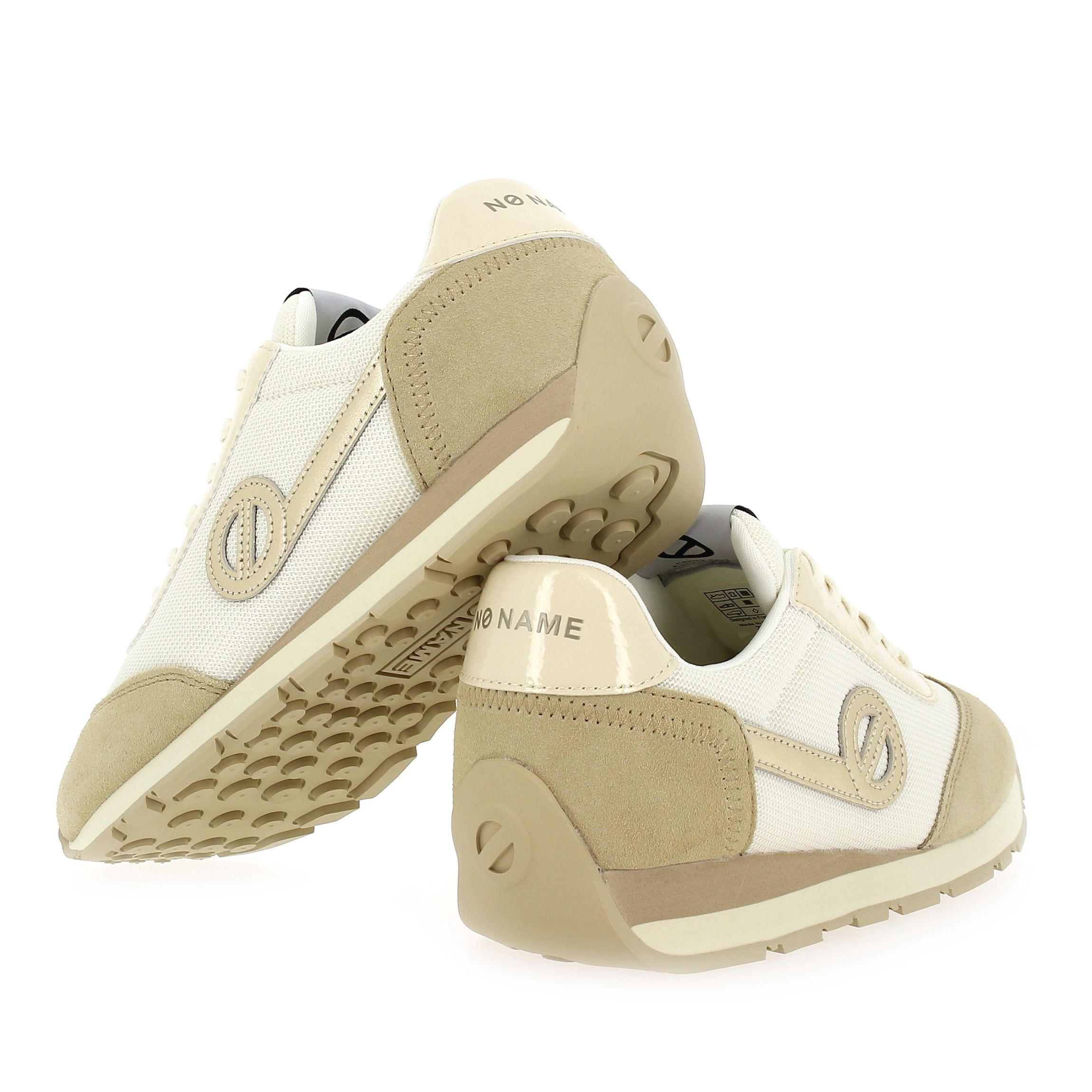 No Name  CITY RUN JOGGER - Blanc Beige
