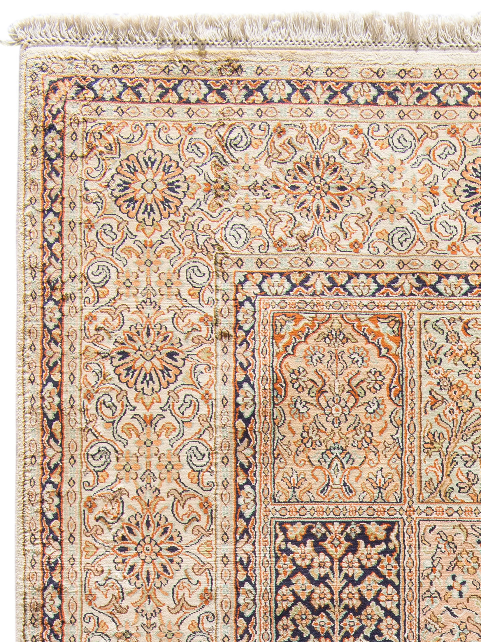 Kaschmir Seide 18/18 ca. 212 x 301 cm, Unikat / Einzelstück