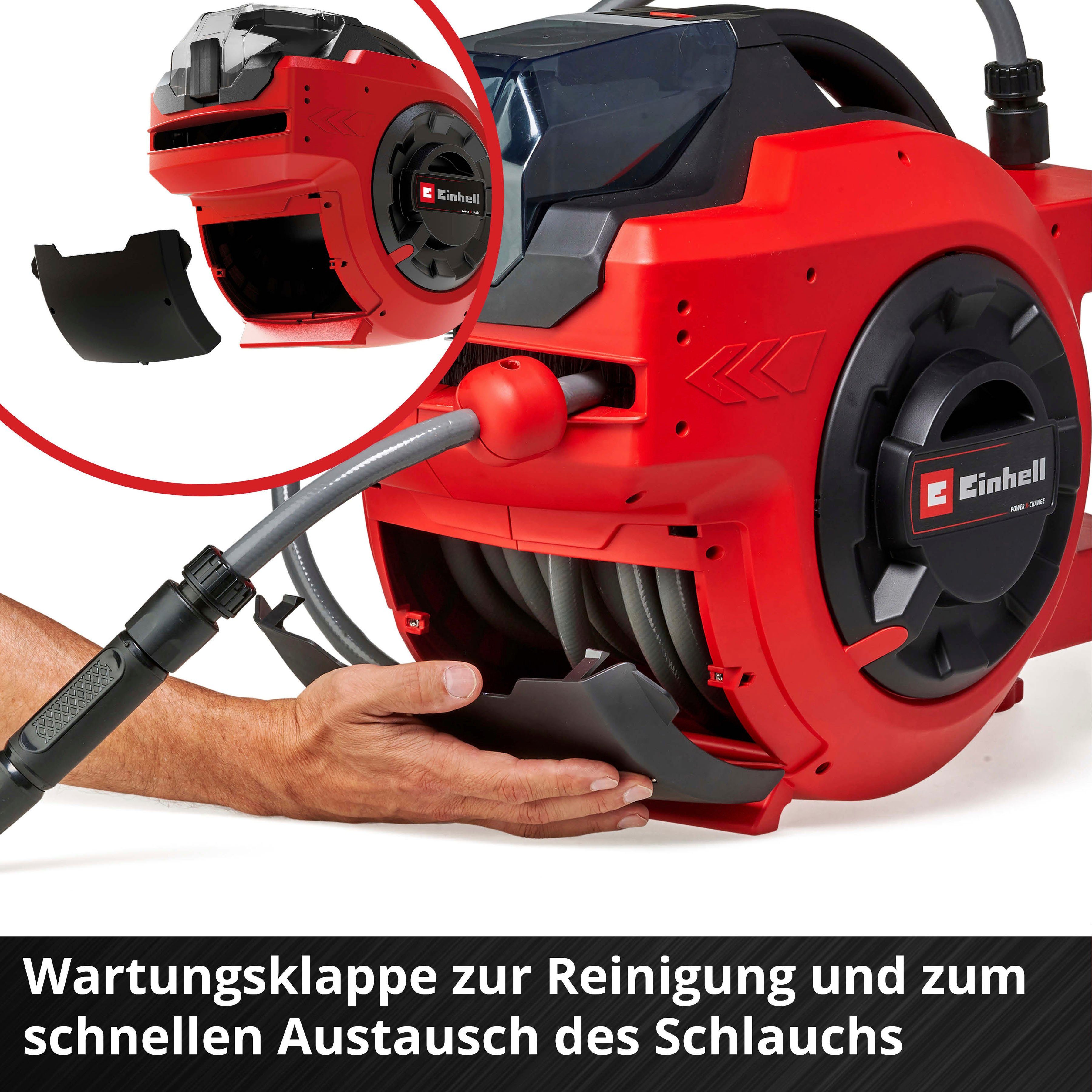 Einhell Schlauchtrommel GE-HR 18/30 Li-Solo, ohne Akku und Ladegerät