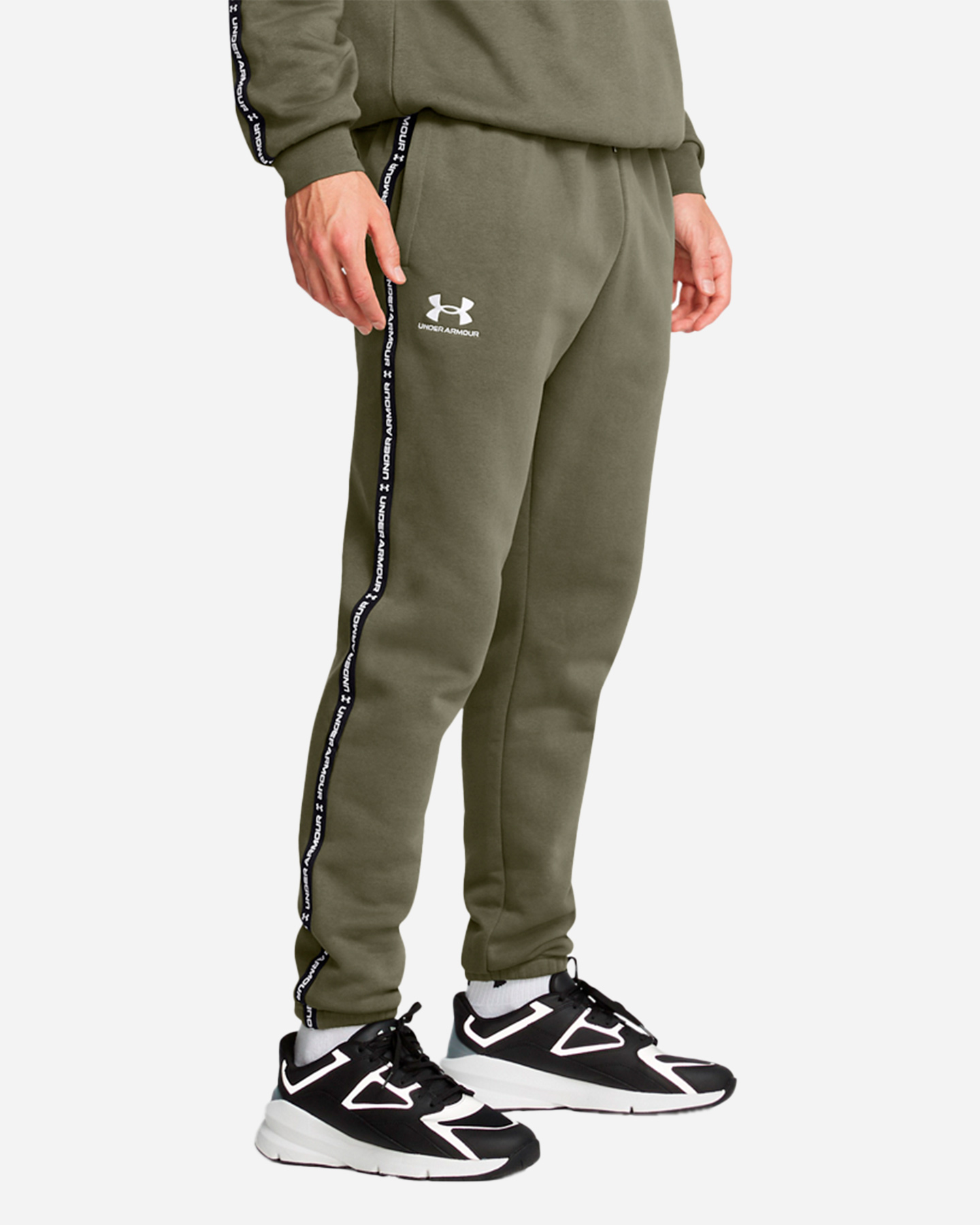 Bukser Under Armour Icon Fleece Taping M 77-1389358-0390