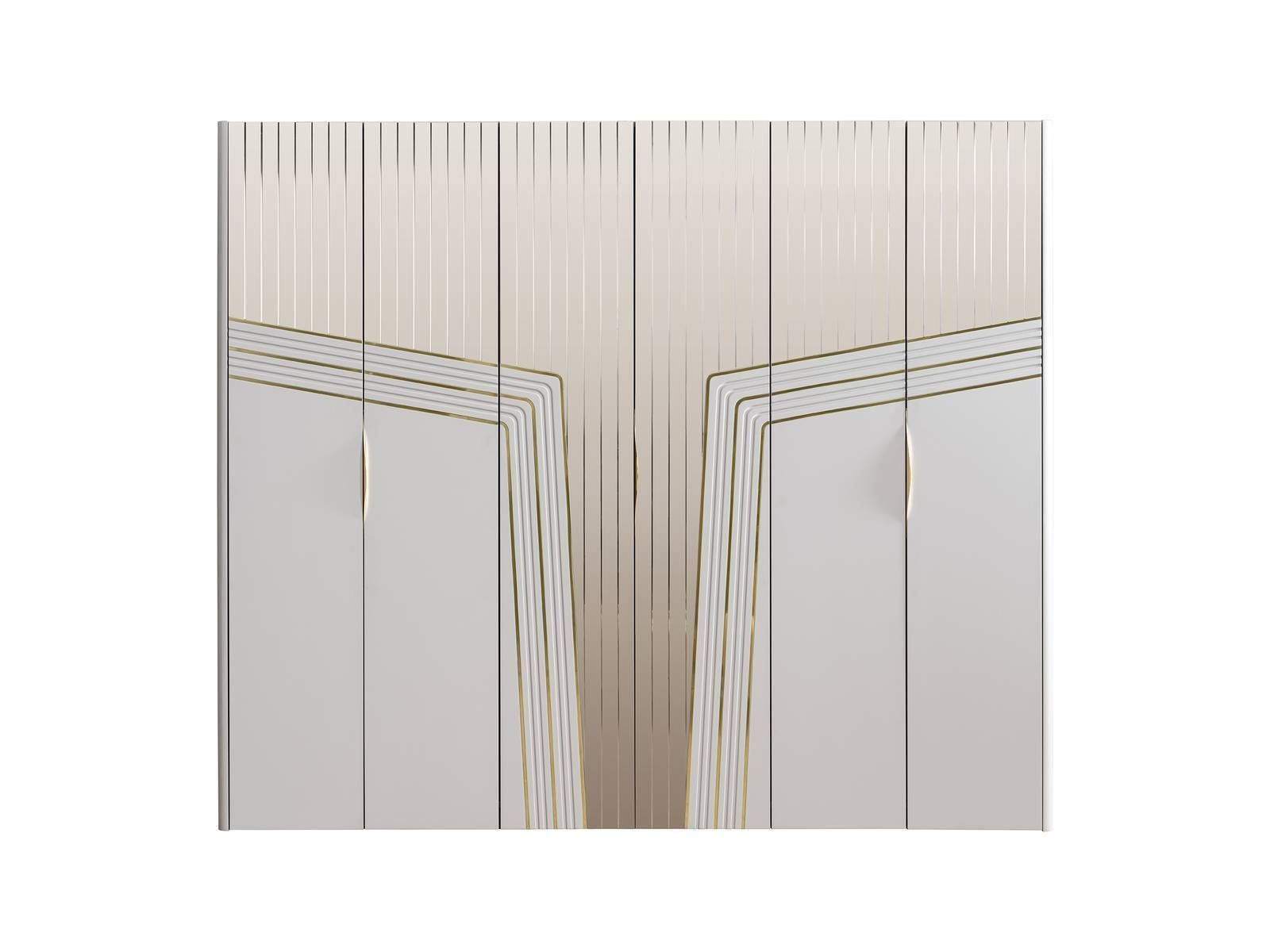 JVmoebel Schlafzimmer-Set Moderner Schlafzimmer Set Designer Bett 2x Nachttische Kleiderschrank, (4-St., 1x Bett + 2x Nachttische + 1x Kleiderschrank), Made in Europa